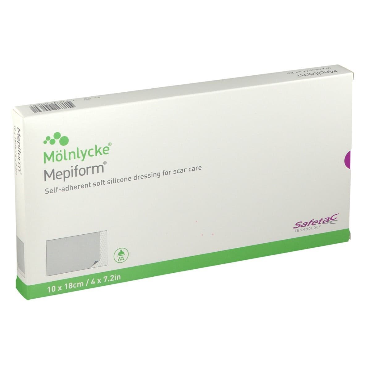 Mepiform Zelfklevend Verband Anti-Litteken 10cm x 18cm