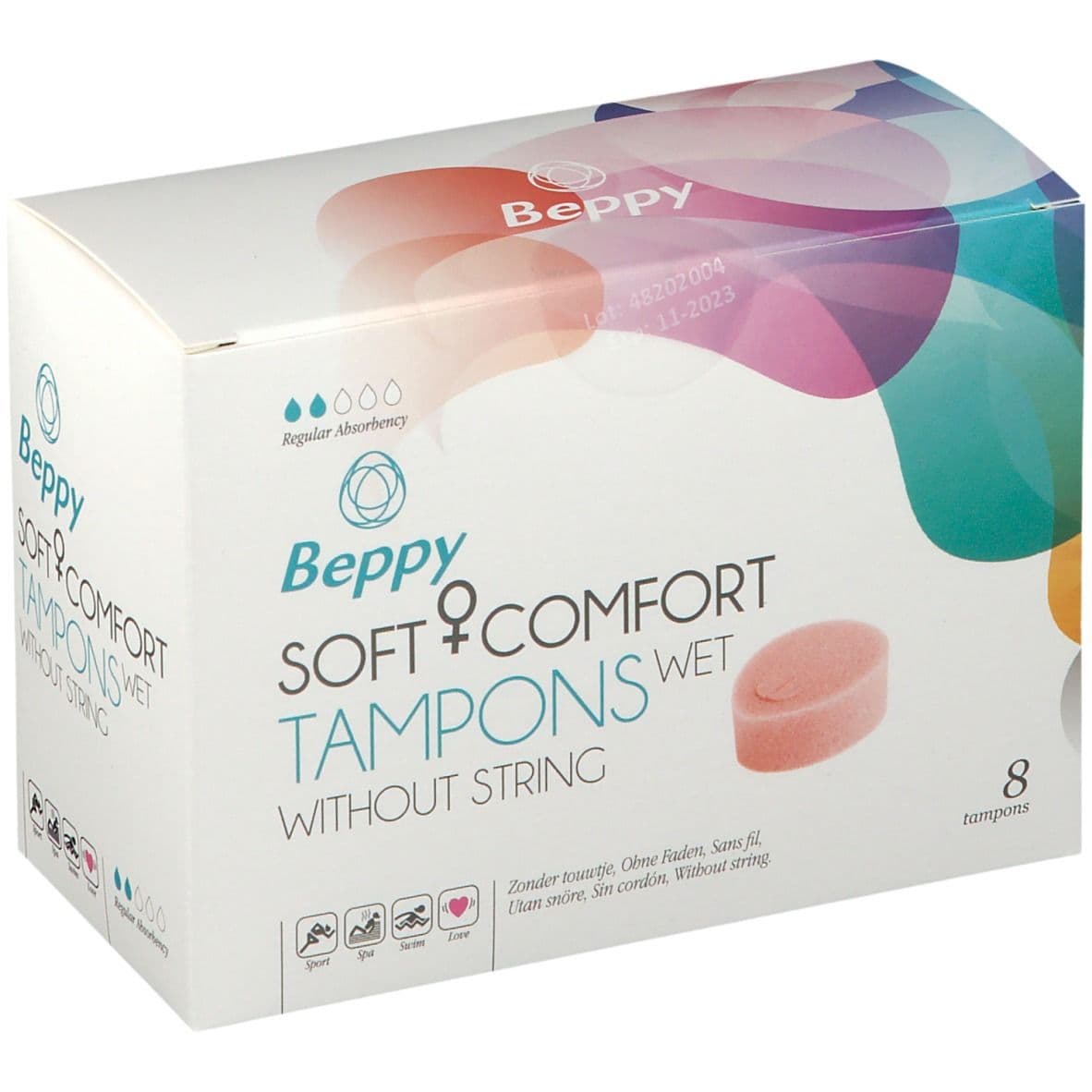 Beppy Soft Comfort Tampons Wet
