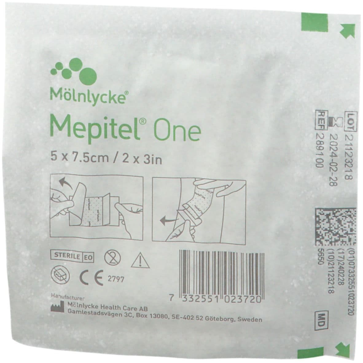 Mepitel One Steriel 5cm x 7.5cm 289100