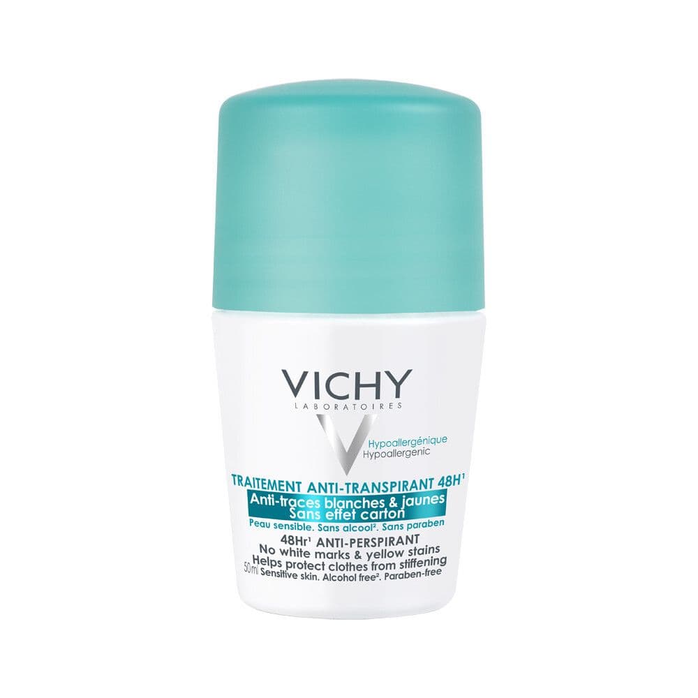 Vichy Deodorant Anti-Transpiratie Anti-Witte en Gele Vlekken 48h