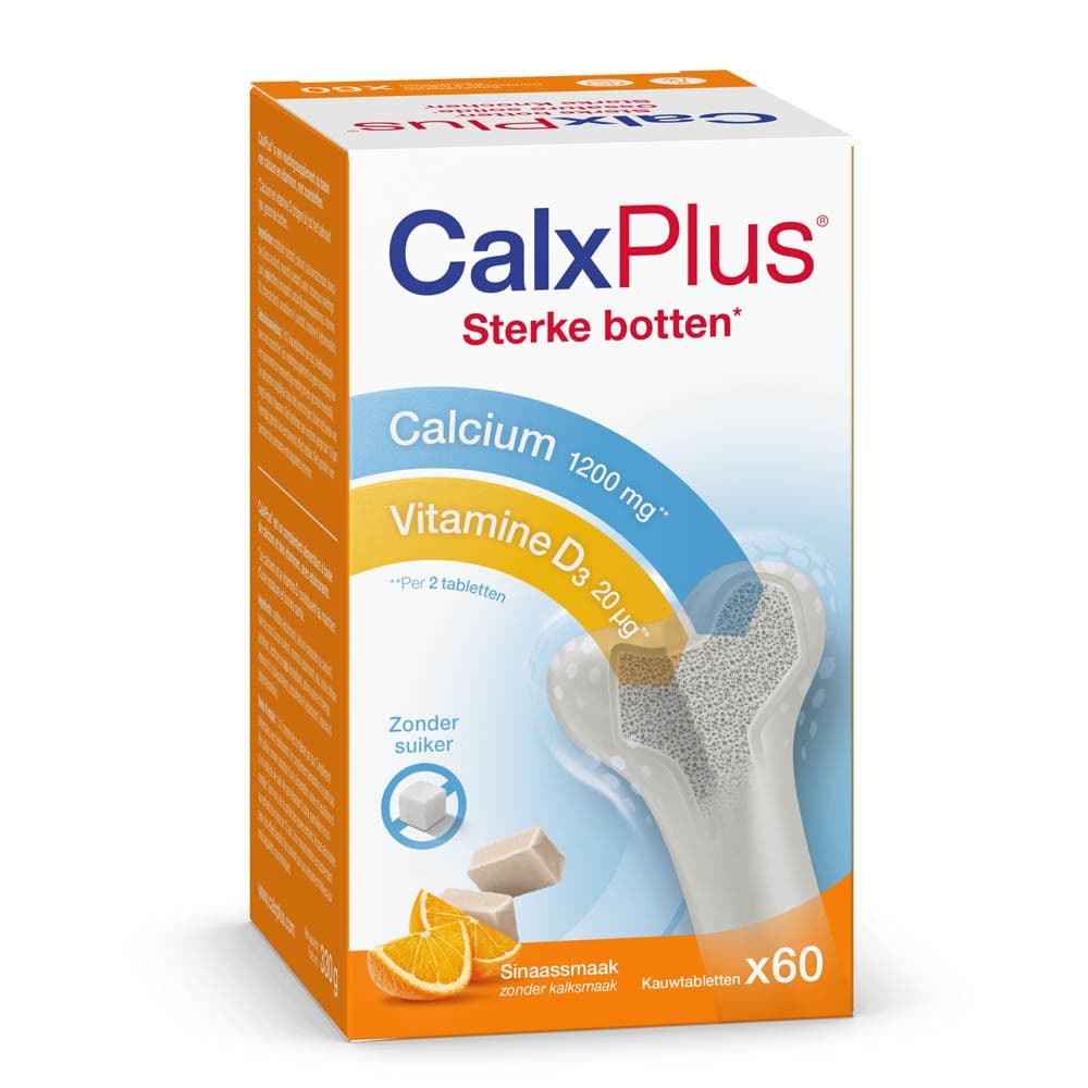 CalxPlus Sinaas  | Calcium | Botten | Calcium – Vitamine D en Vitamine K