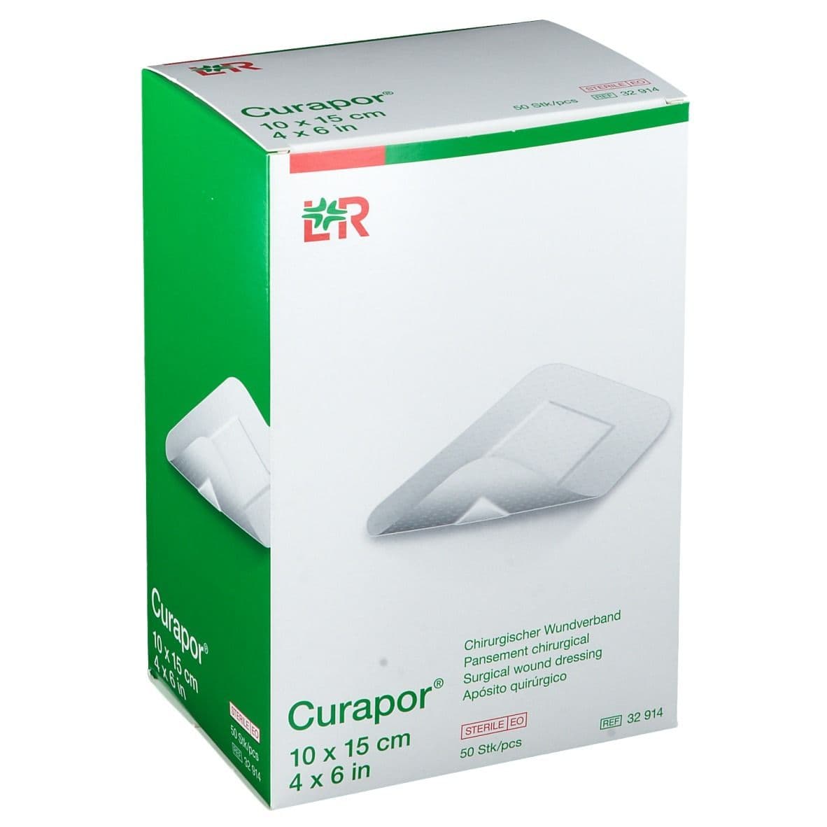 Curapor Verband Adh Steriel 15cmx10cm 32914