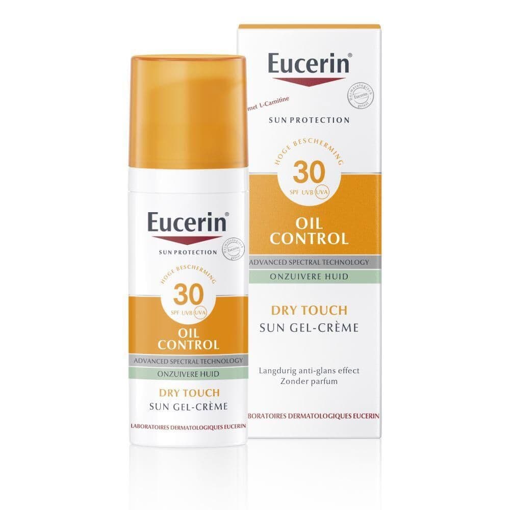 Eucerin Sun Oil Control SPF30 Dry Touch Gel-Crème Onzuivere en Vette Huid