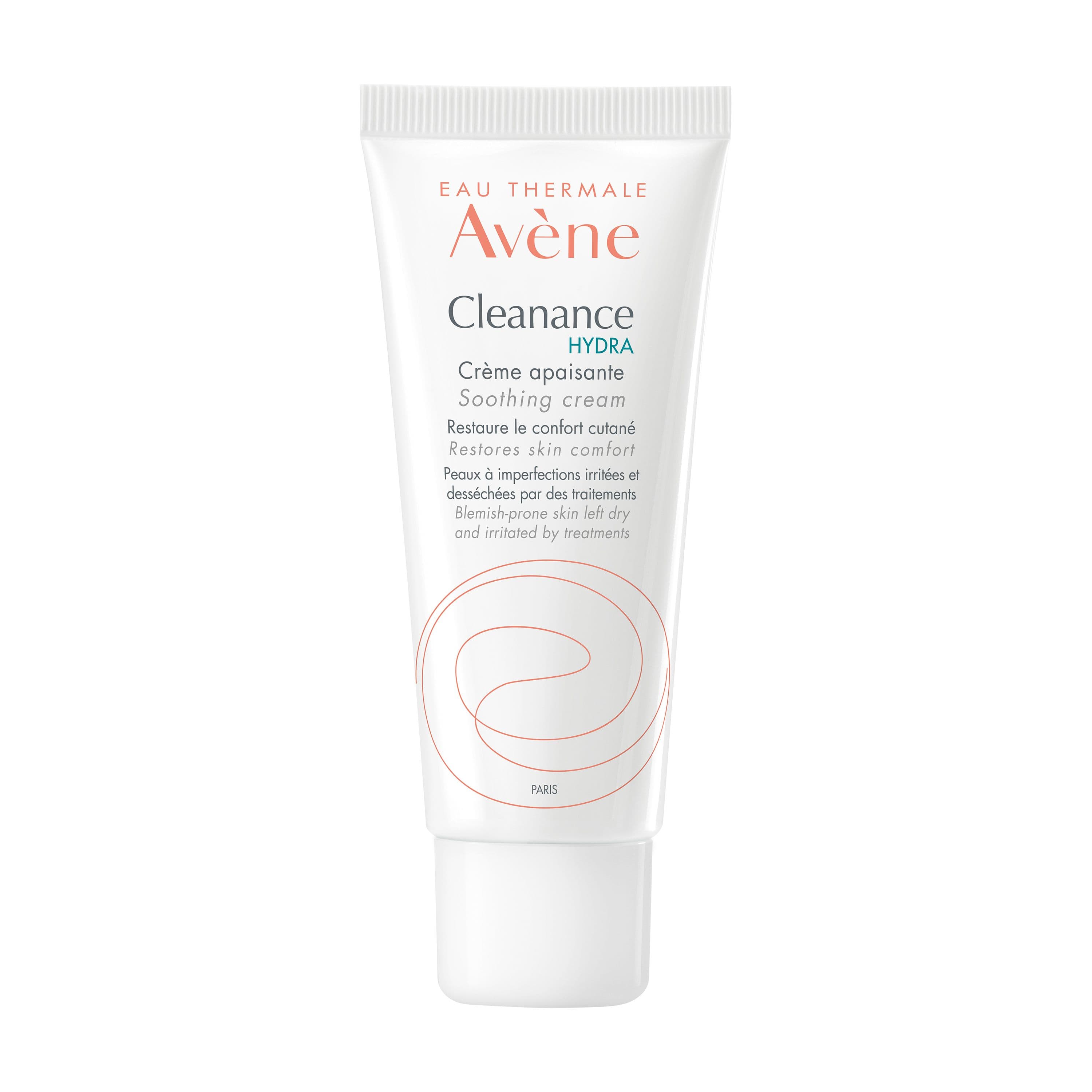 Avène Cleanance HYDRA Huid die droog en geïrriteerd is door anti-acnemedicatie Crème