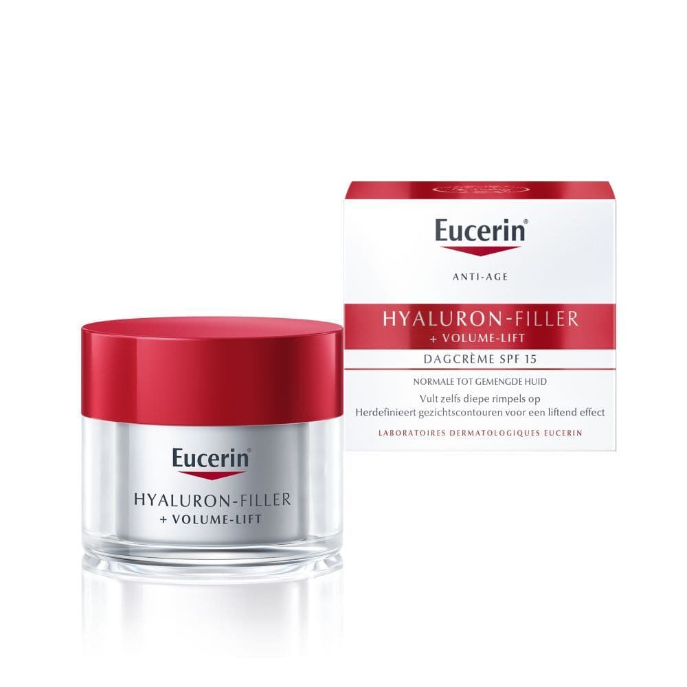 Eucerin Hyaluron-Filler + Volume-Lift Dagcrème SPF15 Normale tot Gemengde Huid