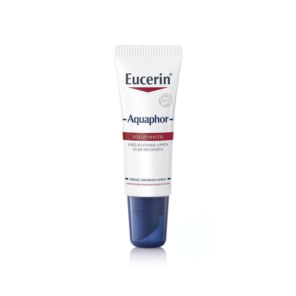 Eucerin Aquaphor SOS Lip Herstel Droge en Gebarsten Lippen