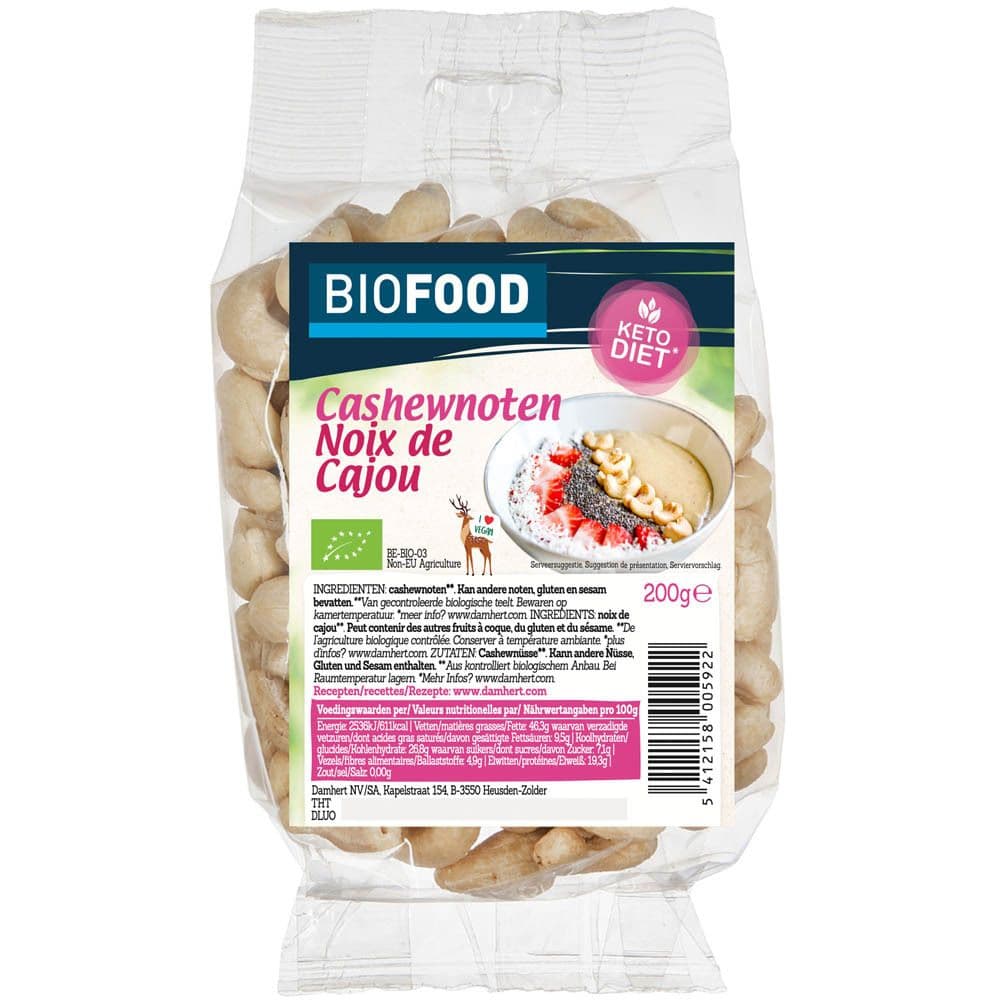 Biofood Cashewnoten Bio