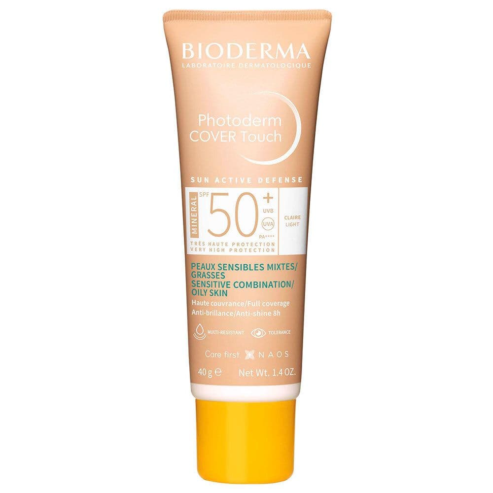 Bioderma Photoderm Cover Touch Gemengde tot Vette Huid Light SPF50+
