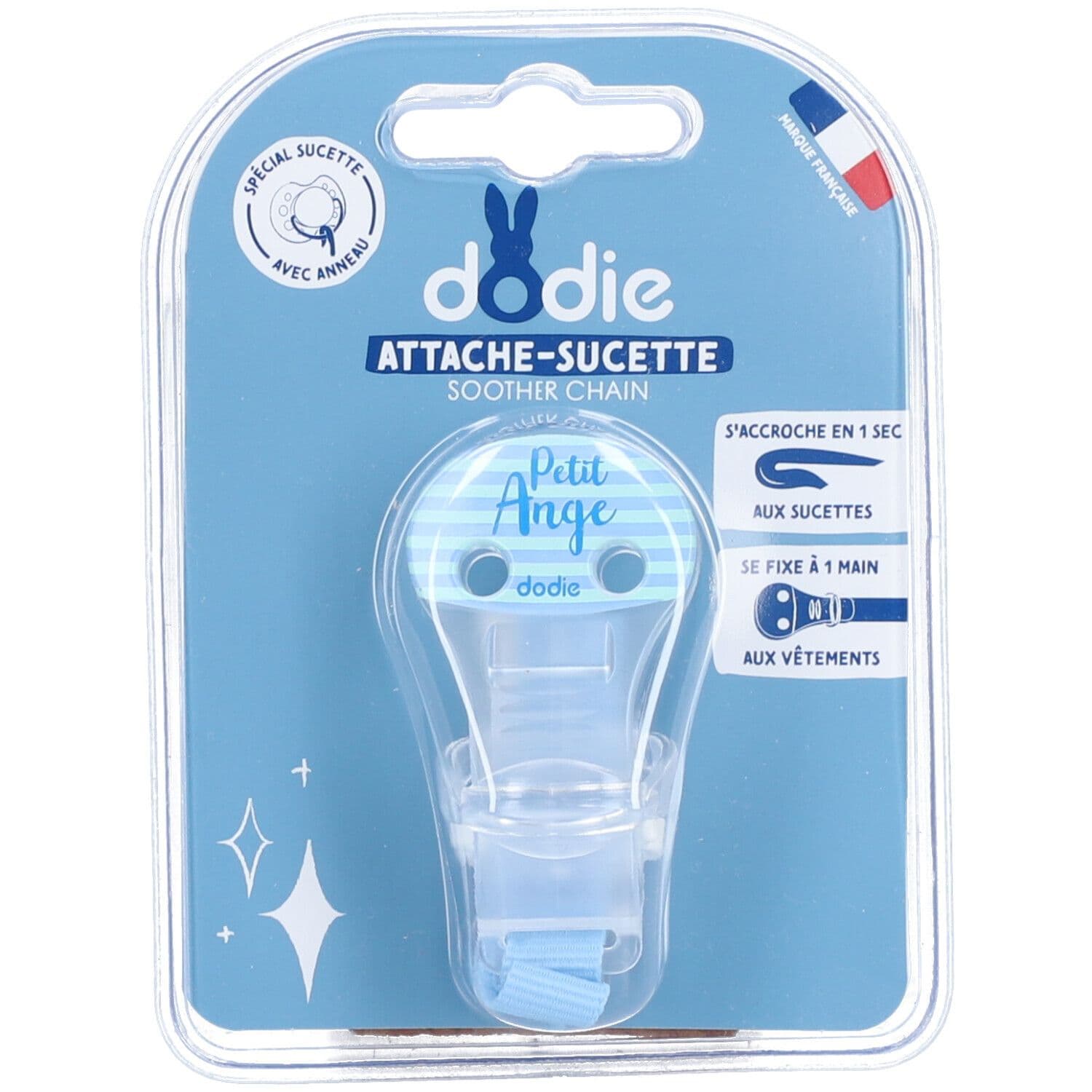 Dodie Fopspeenhouder met Lint – Universeel voor Fopspenen