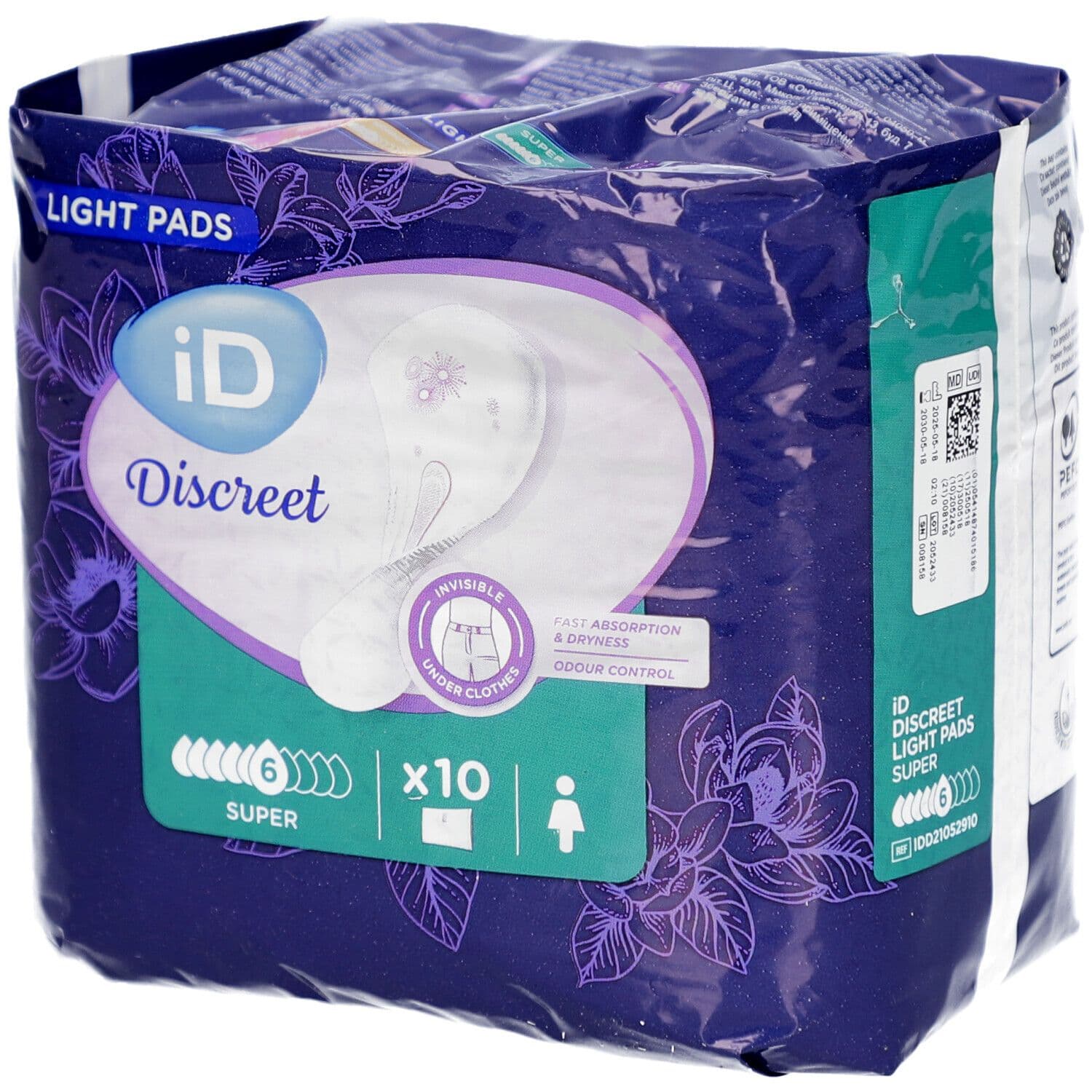 iD Discreet Light Pads Super