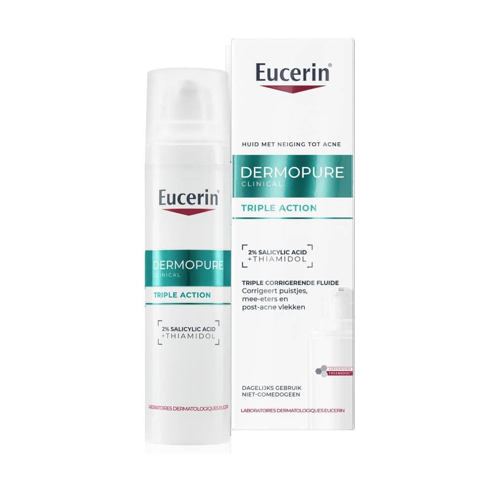 Eucerin DERMOPURE CLINICAL Triple Action Fluid | Huid met Neiging tot Acne