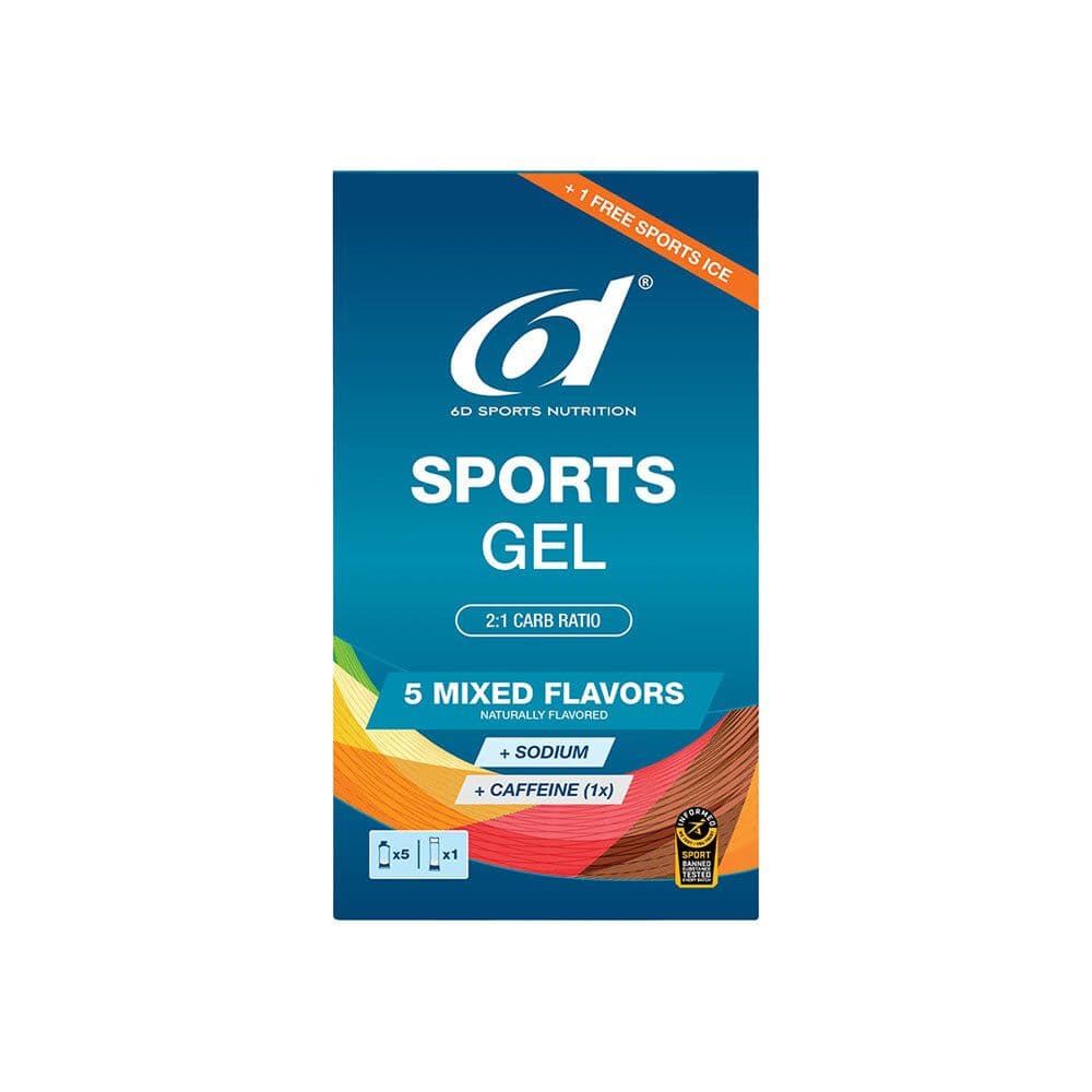 6d Sports Nutrition Sports Gel Mix van 5 Smaken