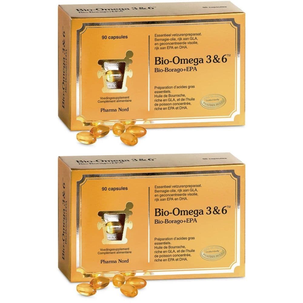 Pharma Nord Bio-Omega 3 & 6 | omega 3 + omega 6 | Het hart, het zicht & de hersenen