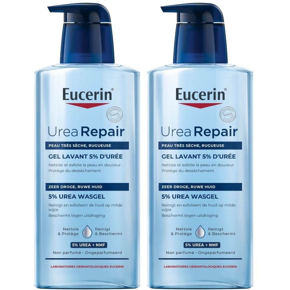 EUCERIN UreaRepair Wasgel 5% Urea Zeer Droge en Ruwe Huid