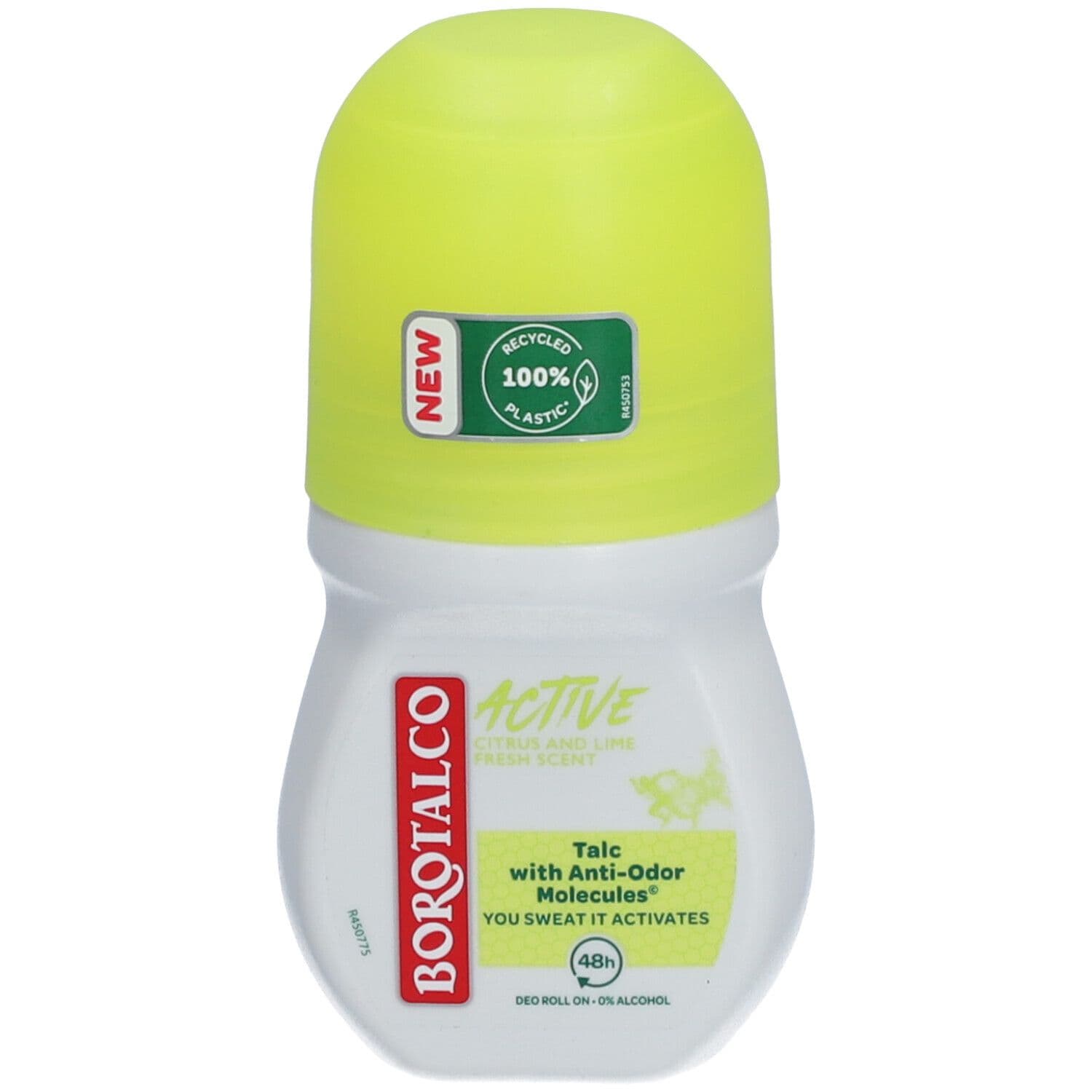 Borotalco Active Roll-on Deodorant met Ceder en Limoen