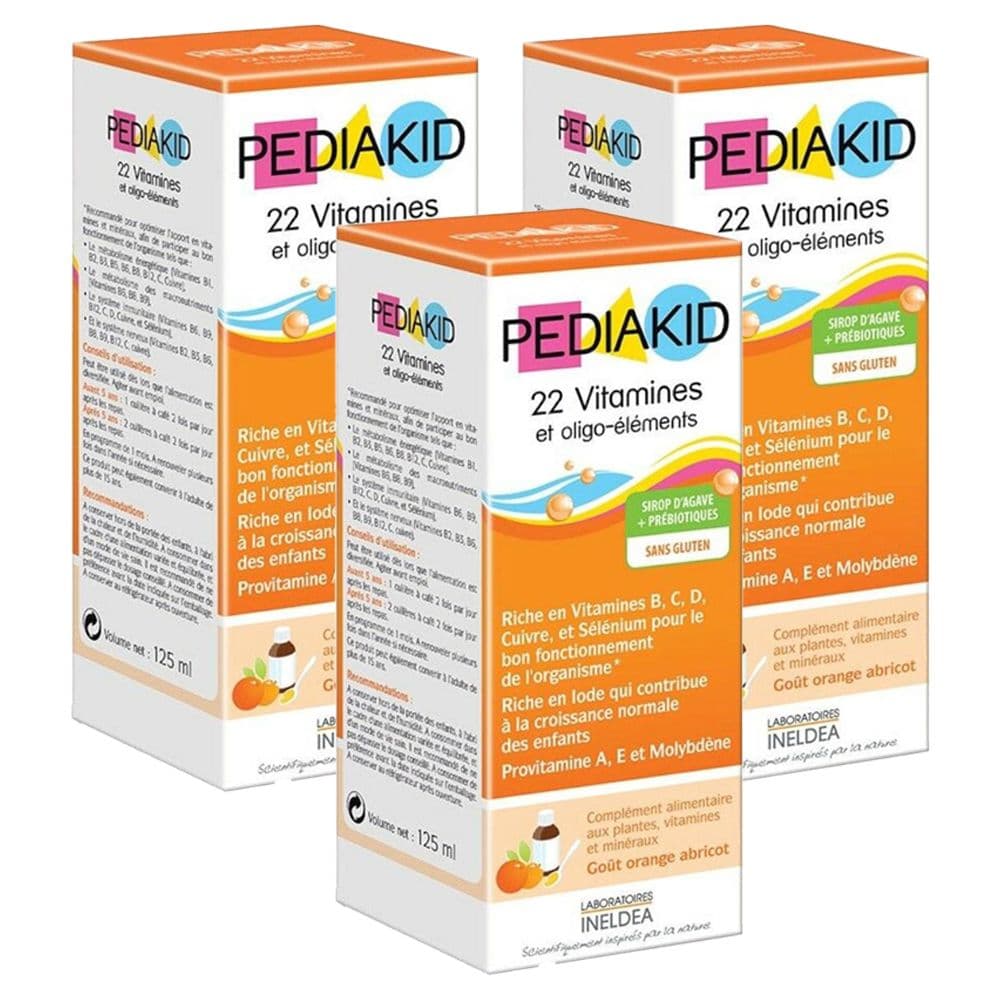 Pediakid 22 Vitaminen & Oligo Elementen