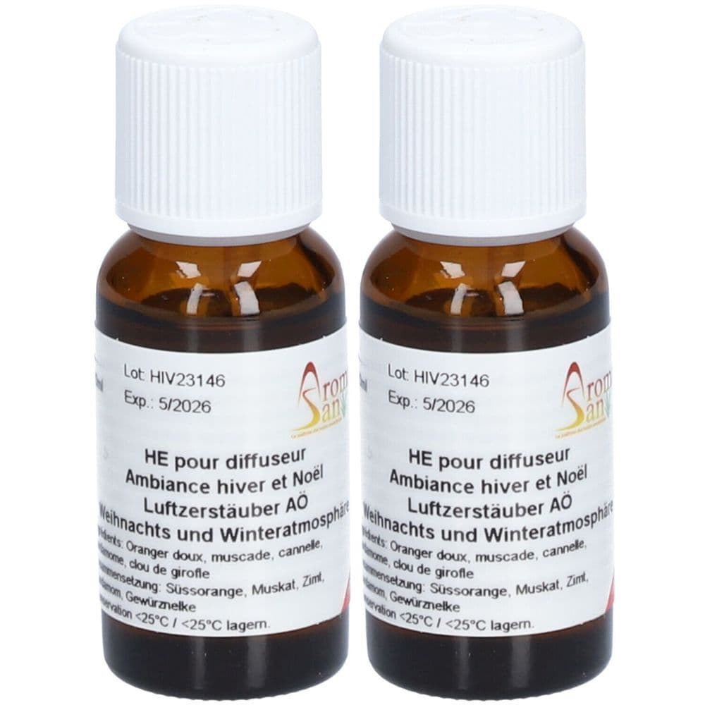 AROMASAN Düfte f Zerstäuber Weihnacht&Winter 20 ml x2