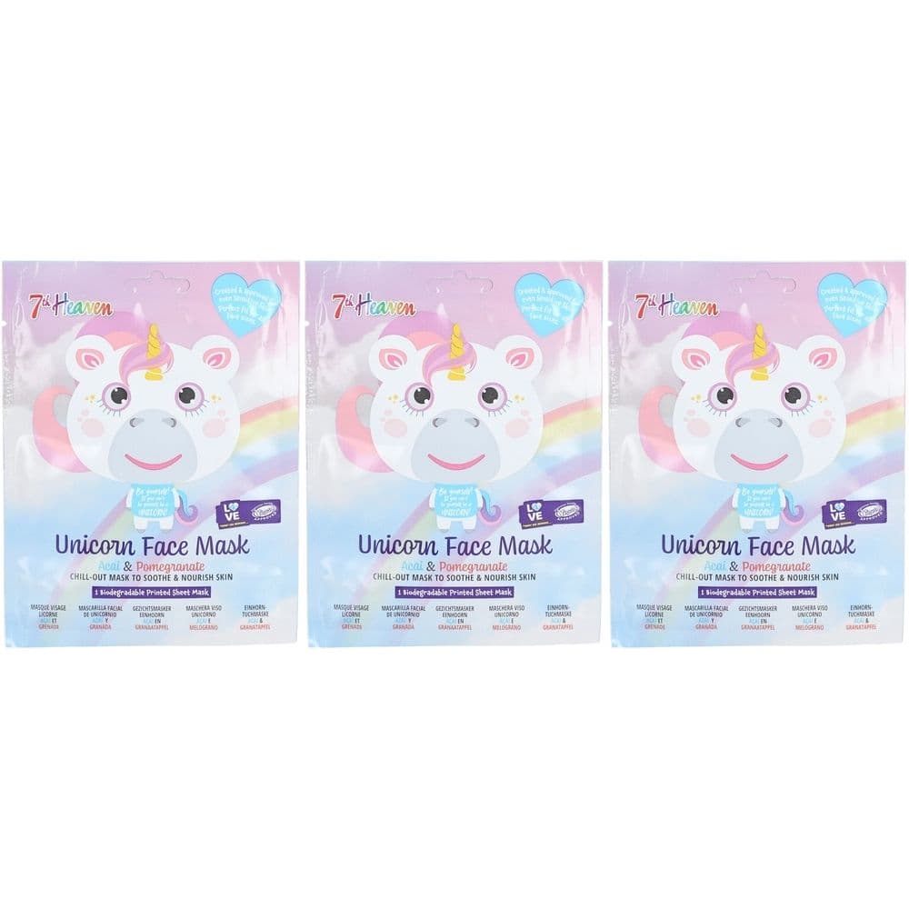 7ème HEAVEN Gezichtsmasker Unicorn