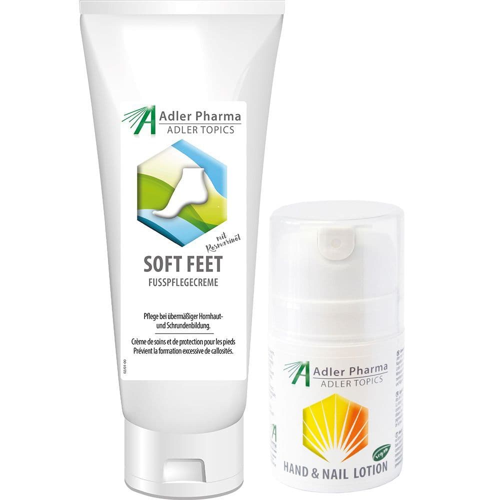 HAND & NAIL Lotion + SOFT FEET Creme
