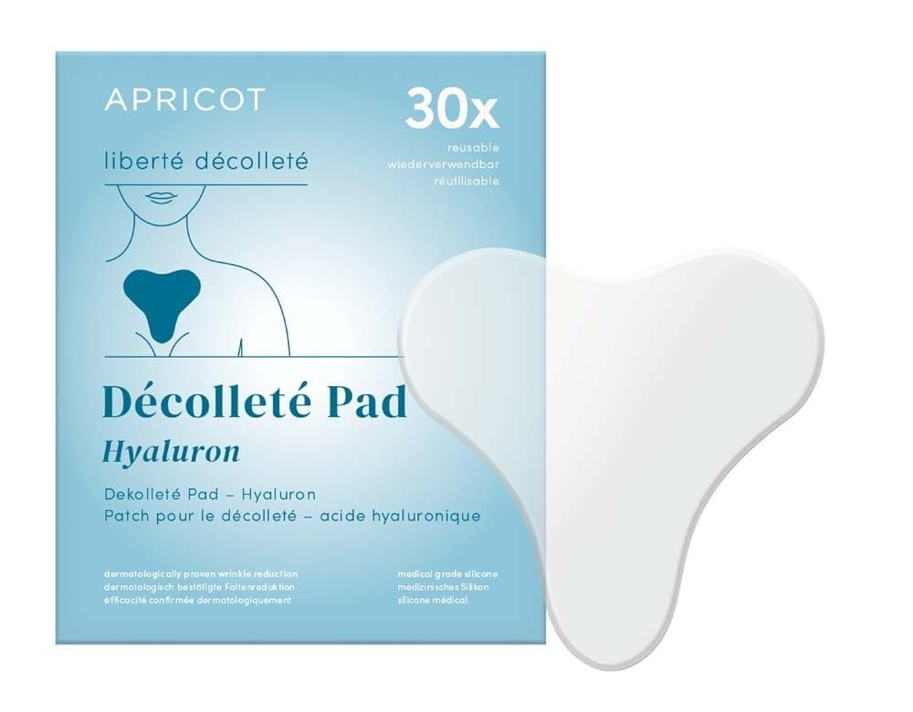 APRICOT Decolleté-pad met Hyaluron voor rimpelvermindering - 30 behandelingen