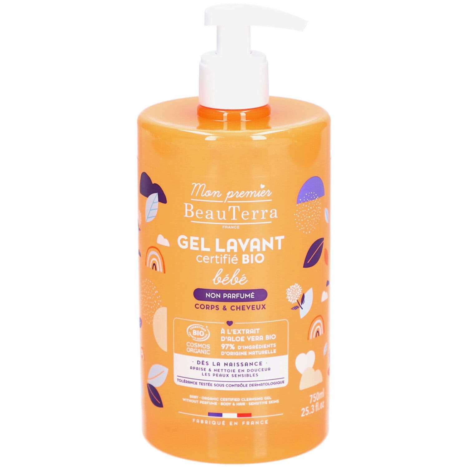 BeauTerra Baby Wasgel Ongeparfumeerd