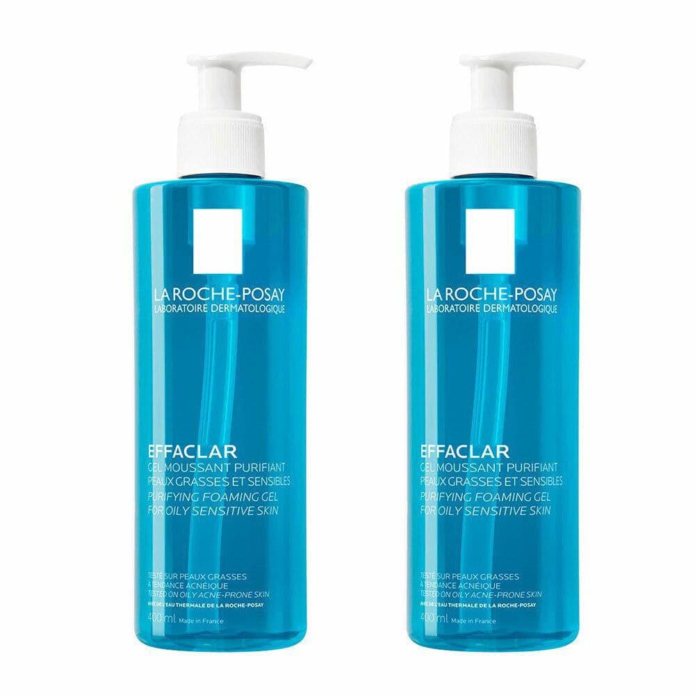 LA ROCHE POSAY EFFACLAR Gel moussant purifiant x2
