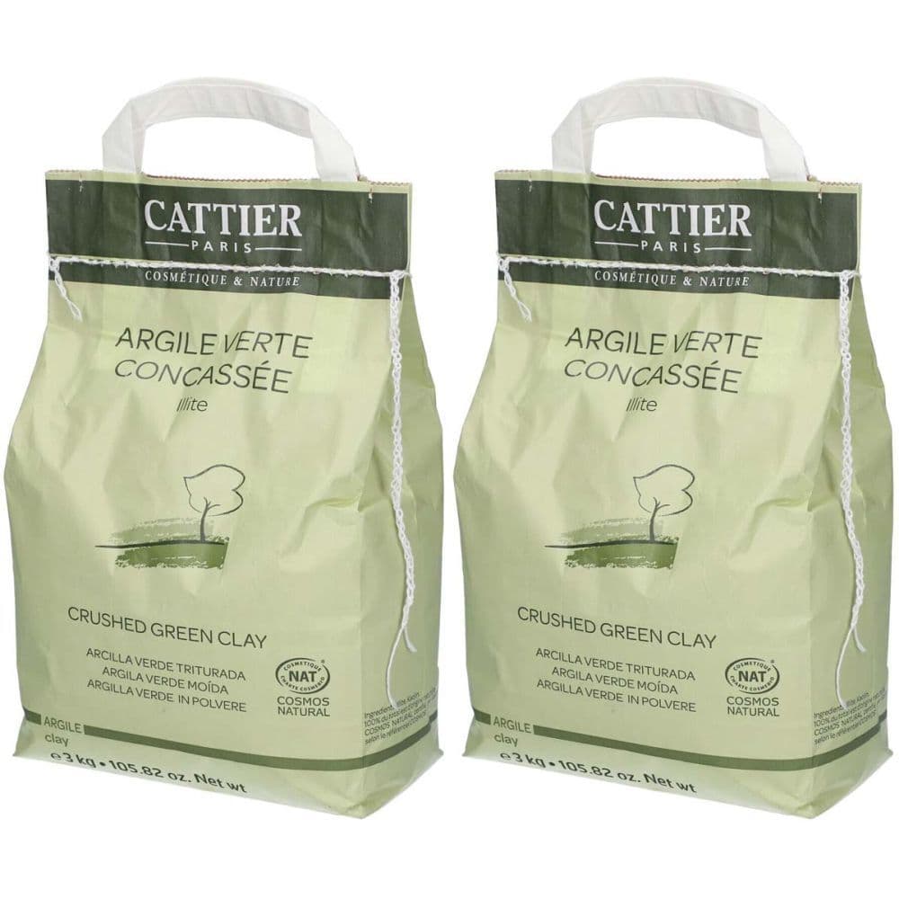 CATTIER ARGILE VERT CONCAS 3KG x2