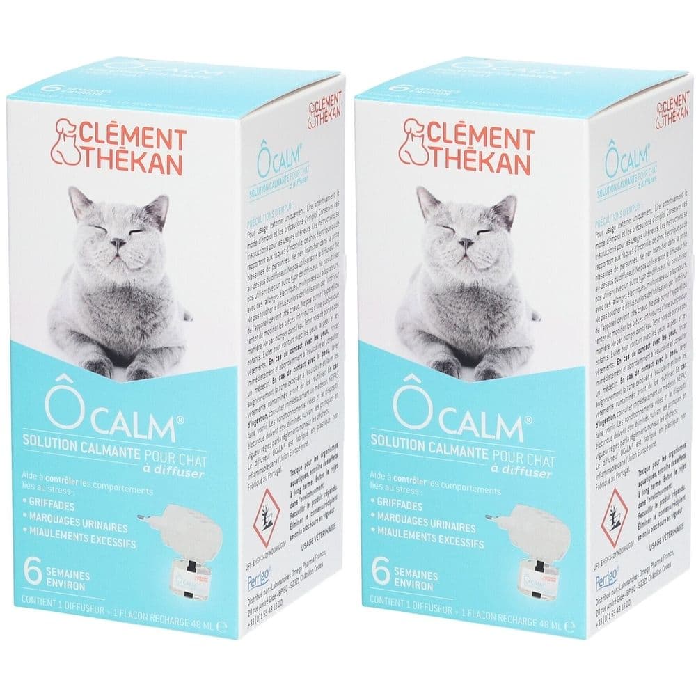 Clement Thekan Anti-Stress Chat Diffuseur + Recharge 48ml
