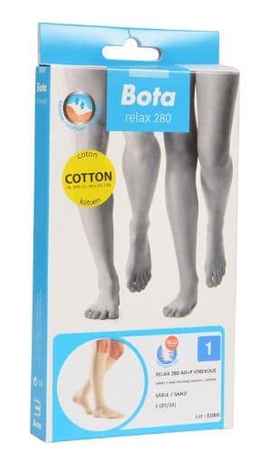 Bota Relax 280 Katoen Kniekous Zand N1