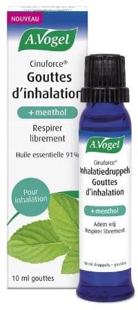 A.Vogel Cinuforce Inhalatiedruppels + menthol Druppels 10ml