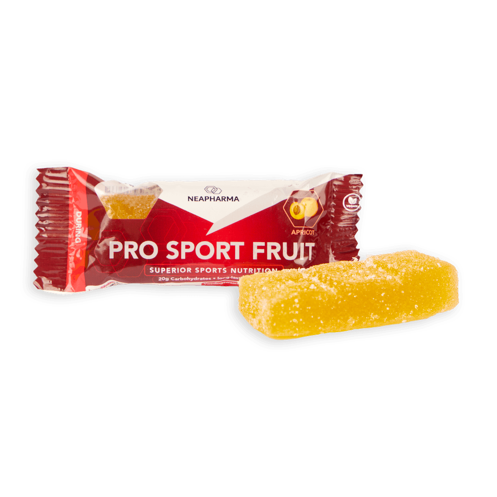 Pro Sport Fruit Abrikoos - 20 bars (9% korting)