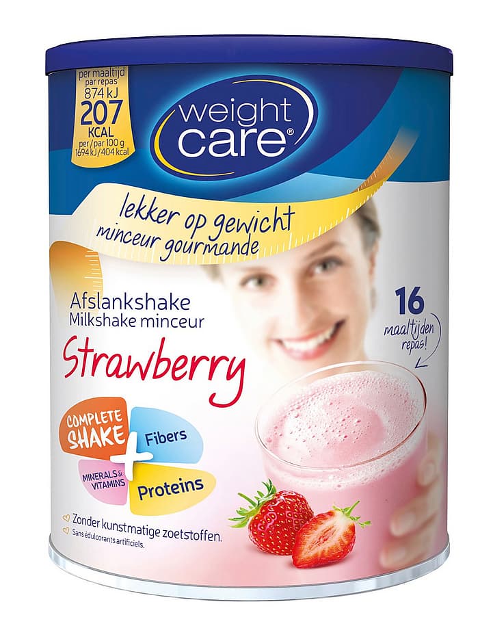 Weight Care Maaltijdshake Aardbei