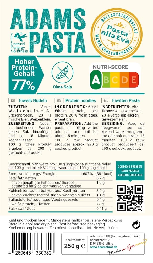 Adams Pasta Alla Eva