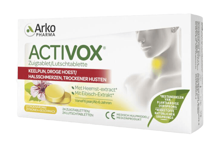 Arkopharma Activox Keelpijn Zuigtabletten