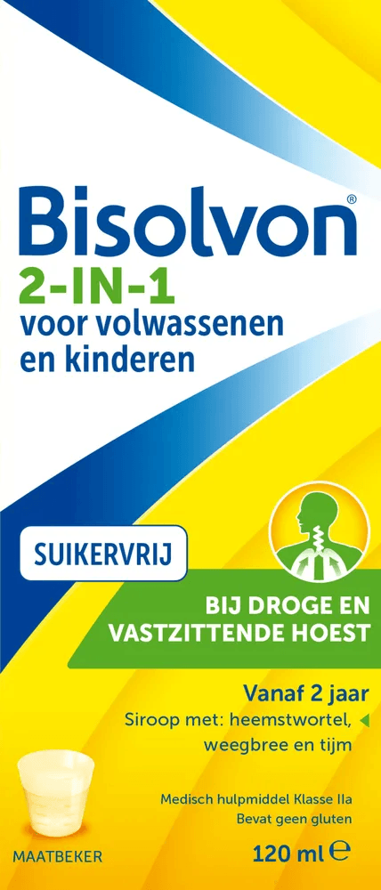 Bisolvon 2-in-1 Suikervrij
