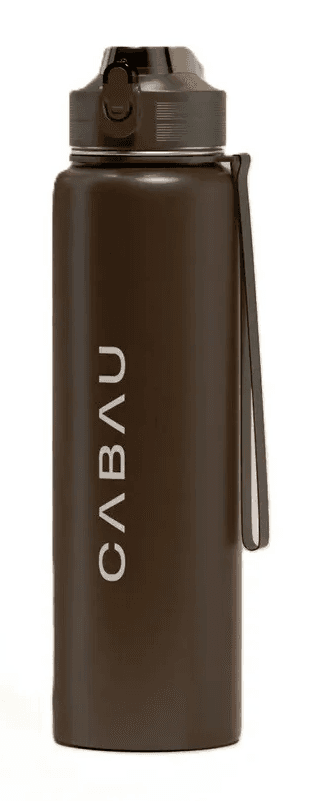 Cabau Bloom Bottle Chocolate Brown
