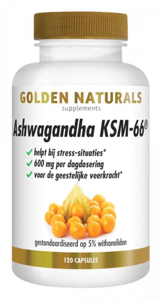 Golden Naturals Ashwagandha KSM-66 Capsules