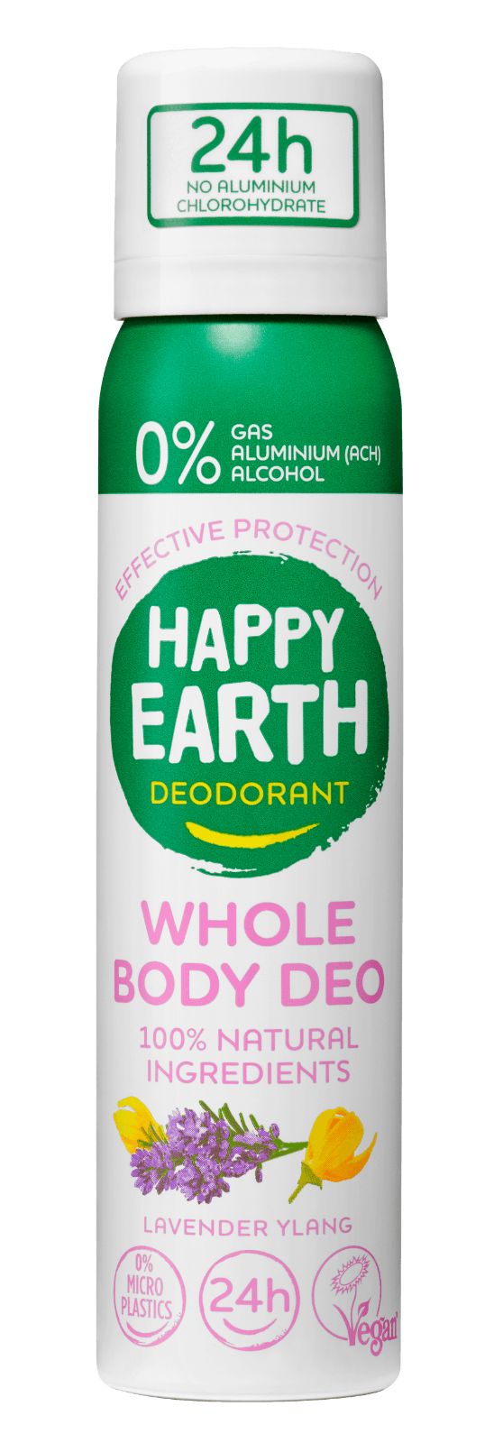 Happy Earth Whole Body Deo Spray Lavender Ylang
