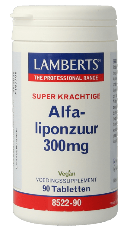 Lamberts Alfa Liponzuur 300mg Tabletten