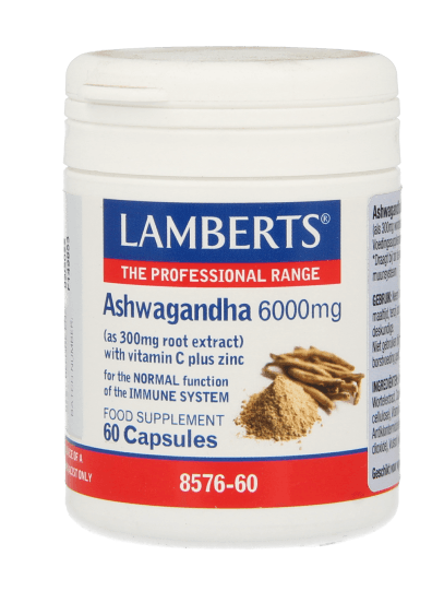 Lamberts Ashwagandha 6000mg Capsules