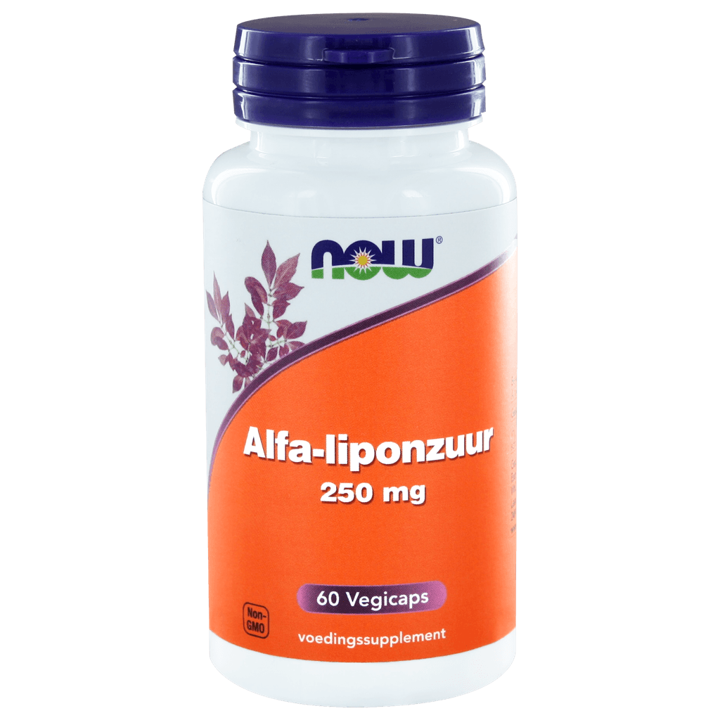 NOW Alfa-liponzuur 250mg Vegicaps