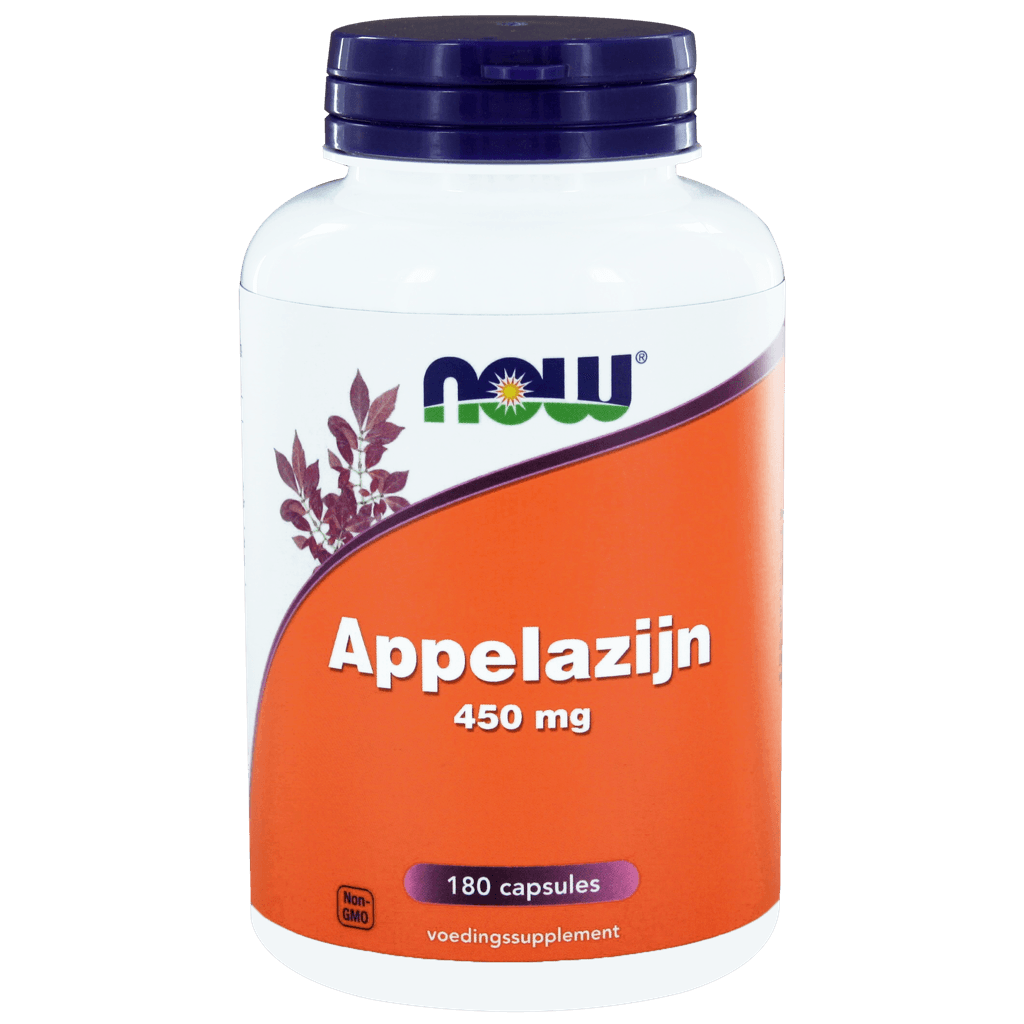 NOW Appelazijn 450 mg Capsules 180st