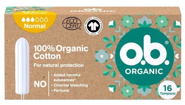 O.B. Organic Tampons Normal