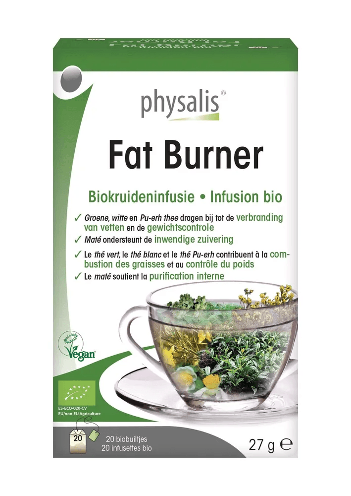 Physalis Fat Burner Biokruideninfusie Zakjes 20x1,5g