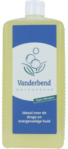 Van der Bend Vloeibare Natuurzeep Hypo-Allergeen Fles 1l