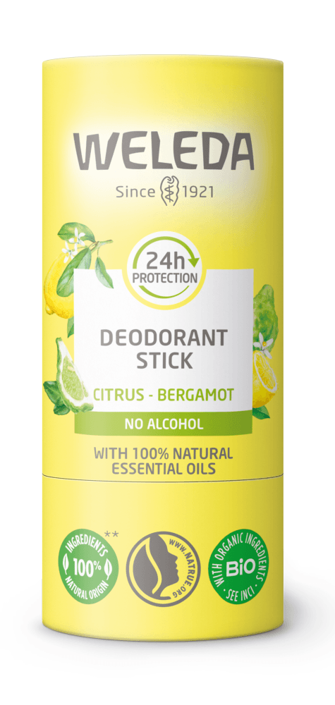 Weleda Citrus + Bergamot 24h Deodorant Stick 50g