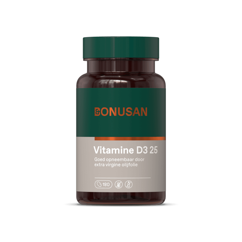 Bonusan Vitamine D3 25 Softgels