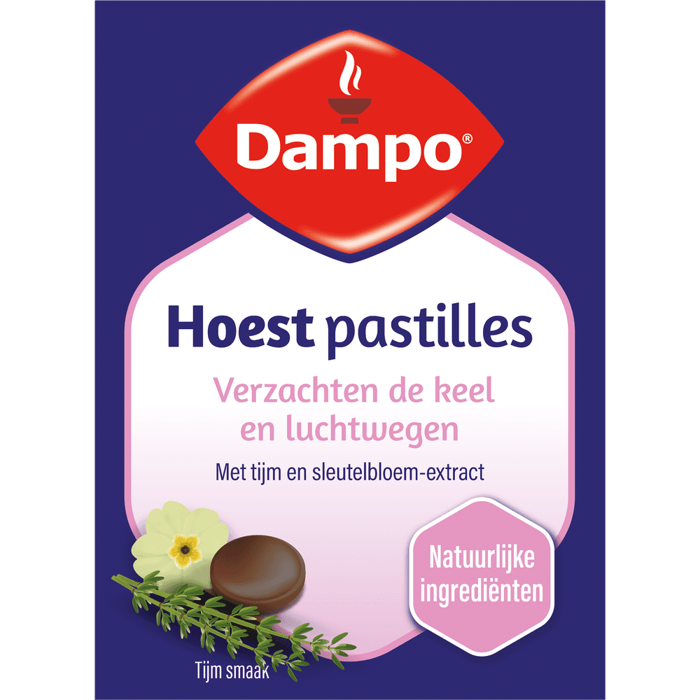 Dampo Hoestpastilles Tijm-Sleutelbloem