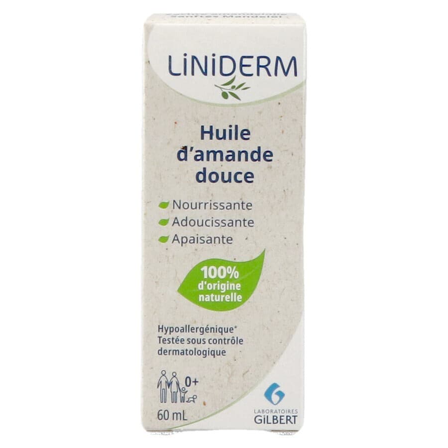 Liniderm Huile Amande Douce 60ml