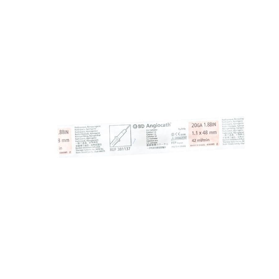 Bd Catheter Iv + Naald 20g Rose 1 381137
